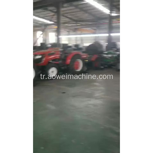 Çin Fabrika Kaynağı 60HP 4WD Çiftlik Traktör Tarım Çim Bahçe Dizel Kompakt Mini Traktör Yürüyüş Traktörü